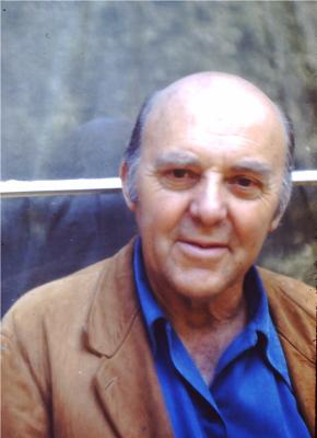 Portrait of Ejnar (Einar) Hansen: Photo of Ejnar Hansen, c. 1945 <br> by William J. Peters